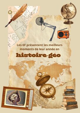 Page de garde d'histoire-géographie Retro Vintage Sépia Beige.jpg